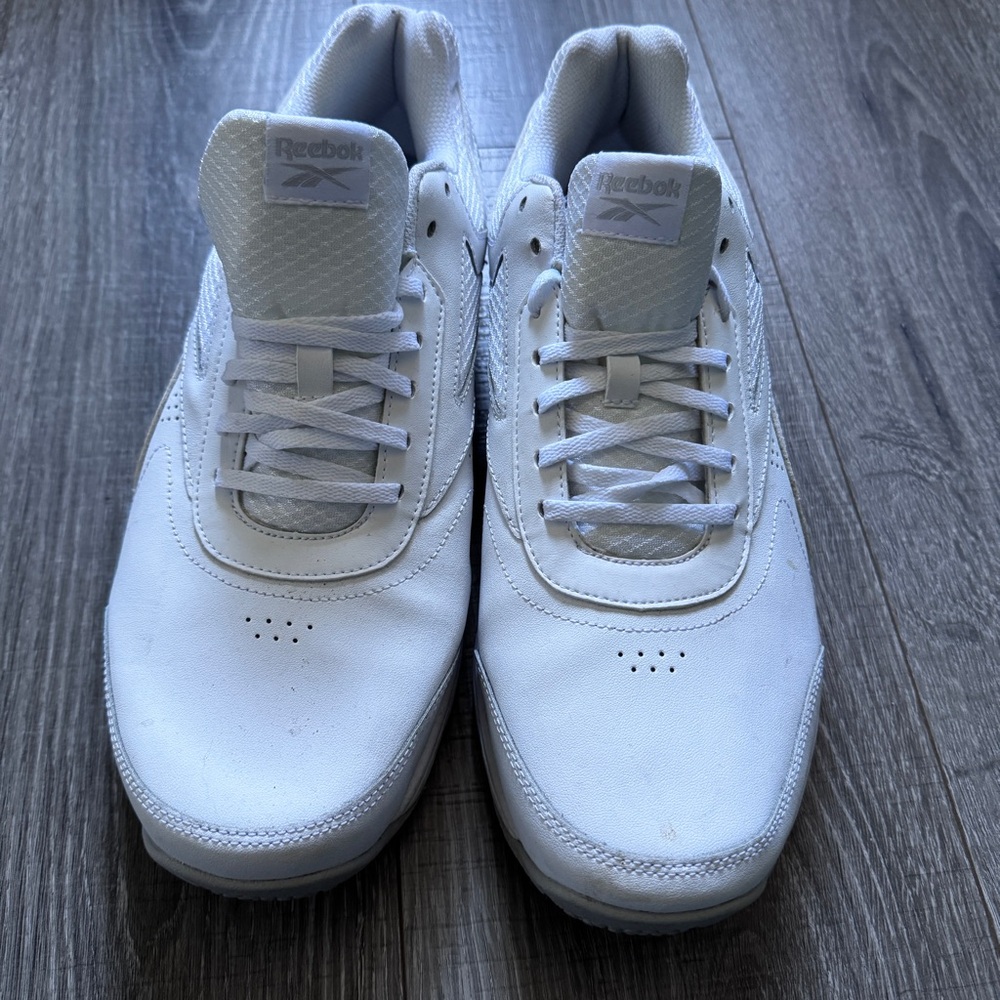 Men’s White Reebok Sneakers 12